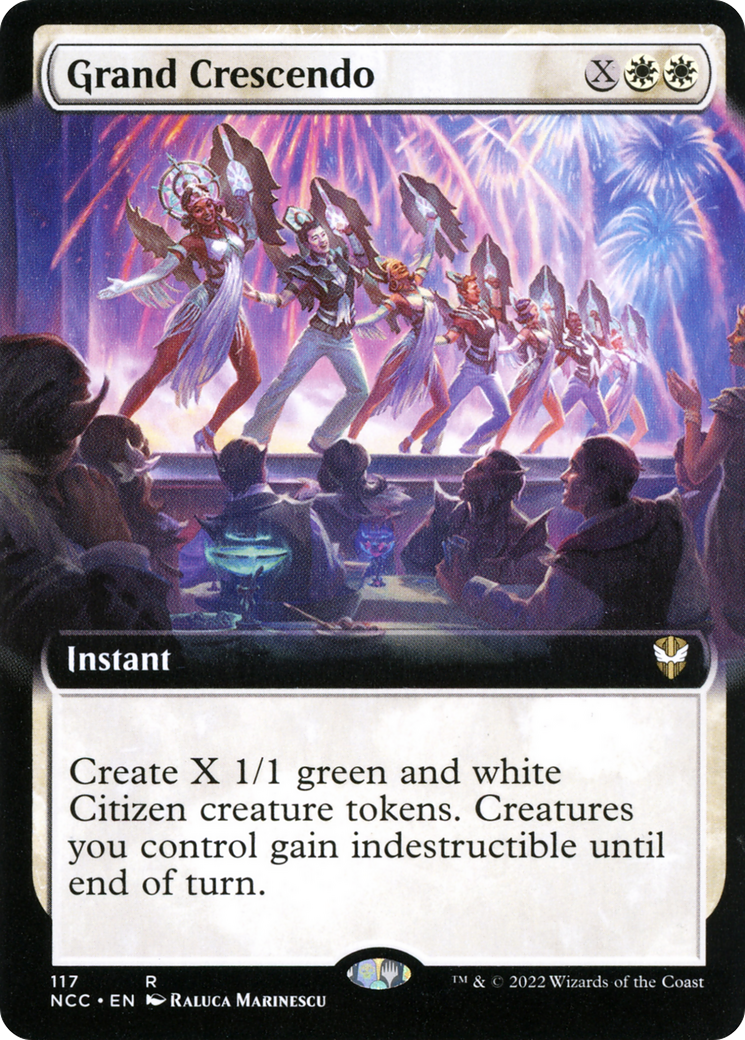 Grand Crescendo (Extended Art) (117) - New Capenna Commander