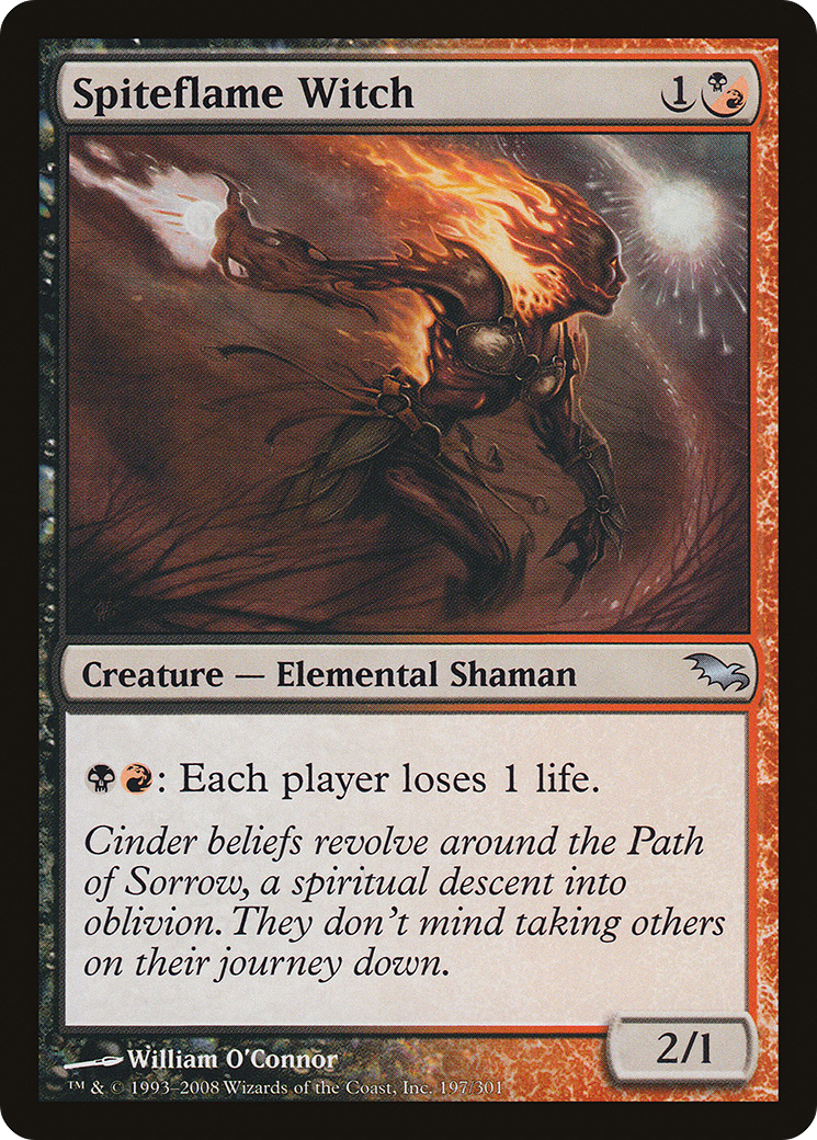 Spiteflame Witch (197) - Shadowmoor