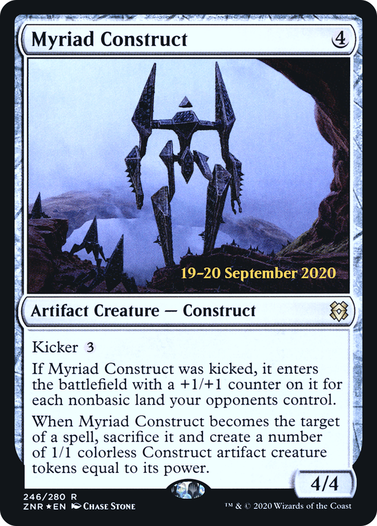 Myriad Construct (246) Foil - Zendikar Rising Promos