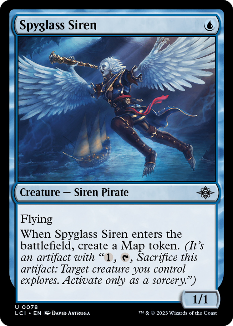 Spyglass Siren (078) Foil - The Lost Caverns of Ixalan