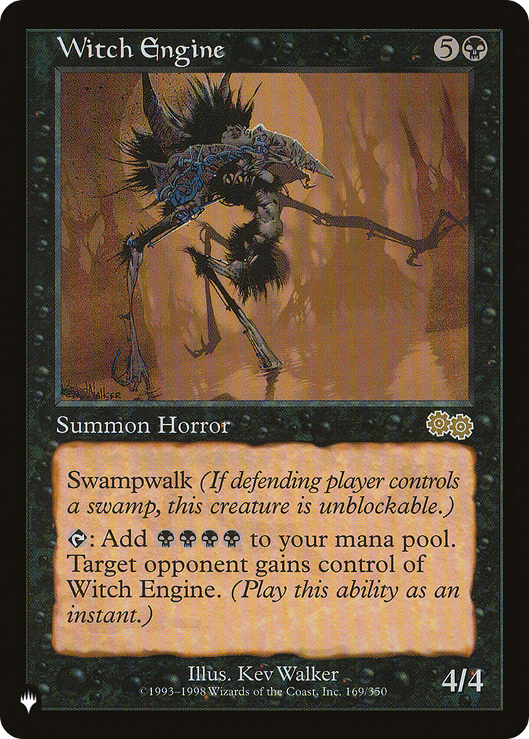 Witch Engine (Retro) (USG-169) - The List