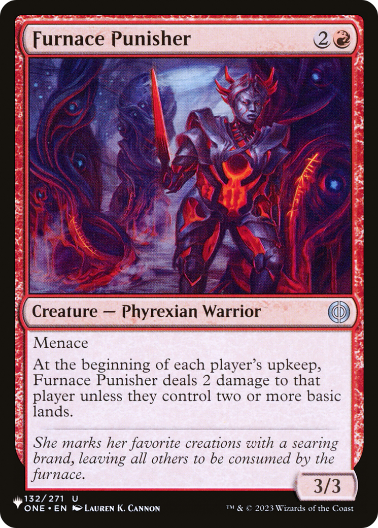 Furnace Punisher (ONE-132) - The List