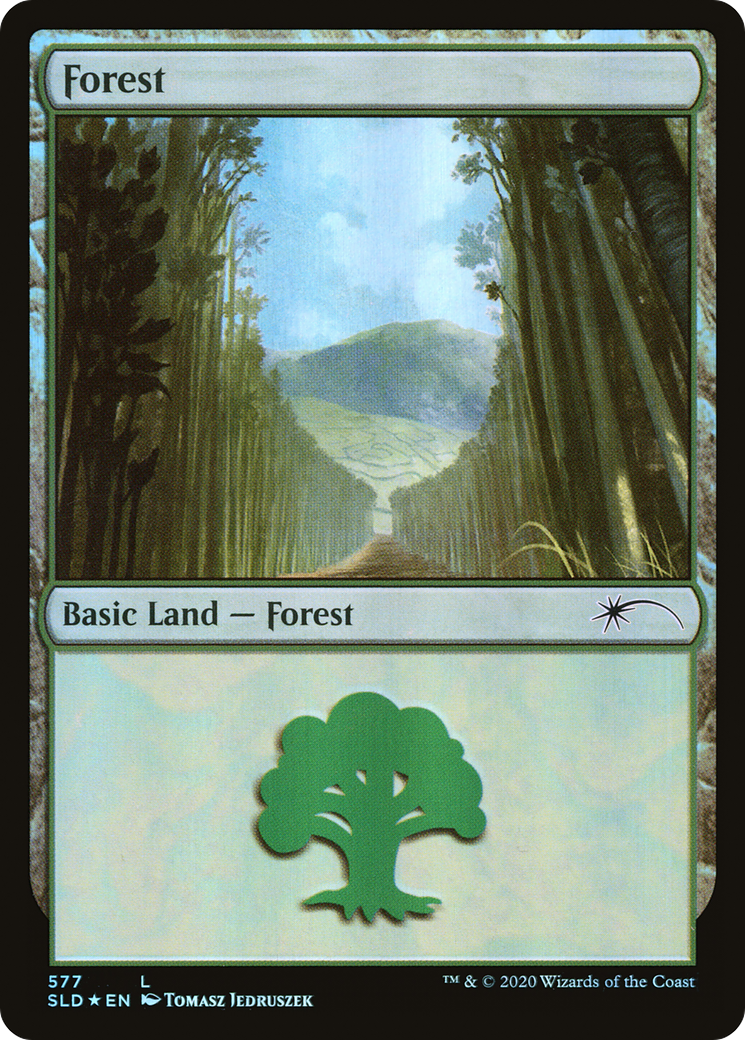 Forest (577) Foil - Secret Lair Drop