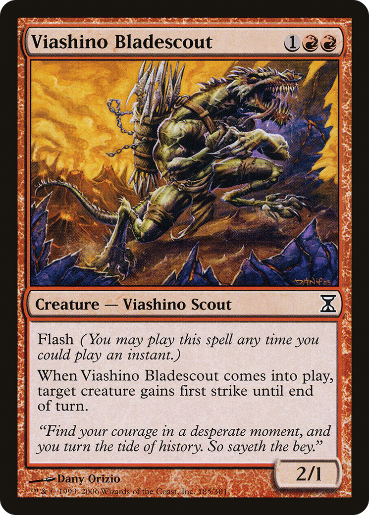 Viashino Bladescout (185) - Time Spiral