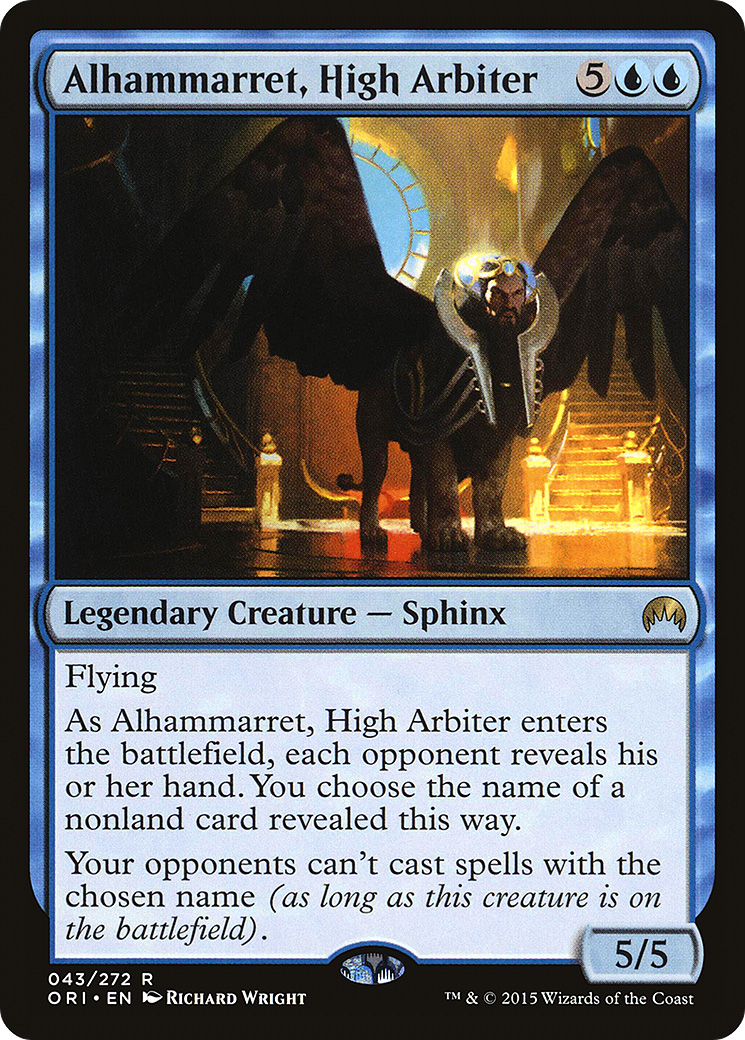 Alhammarret, High Arbiter (043) Foil - Magic Origins