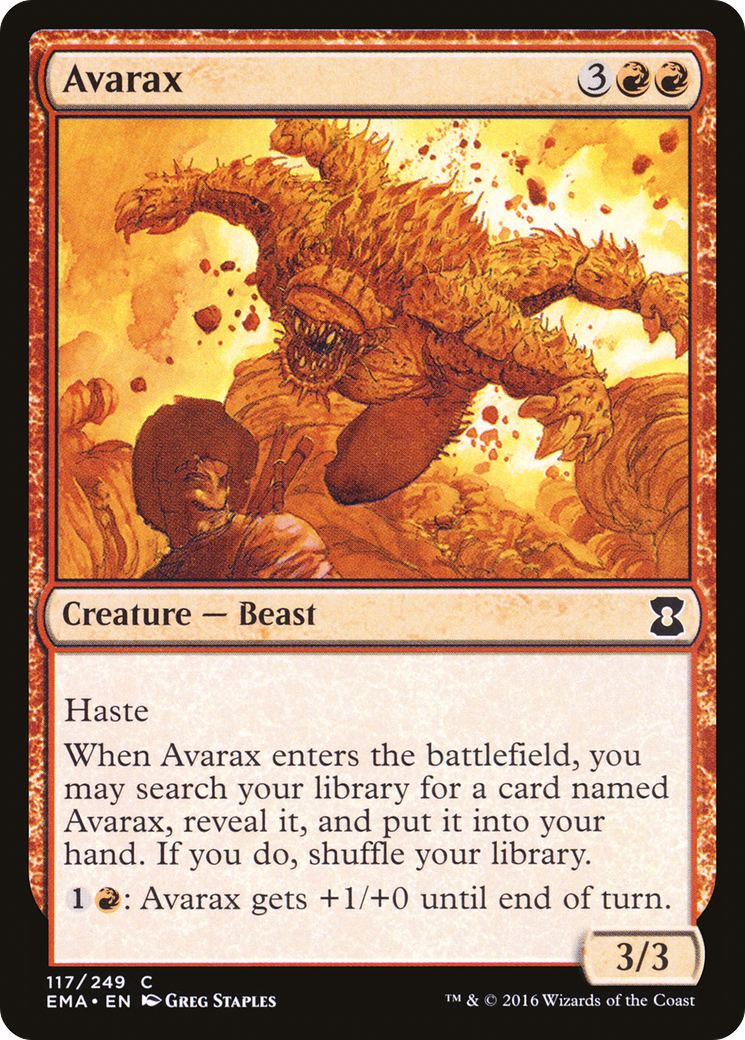 Avarax (117) - Eternal Masters