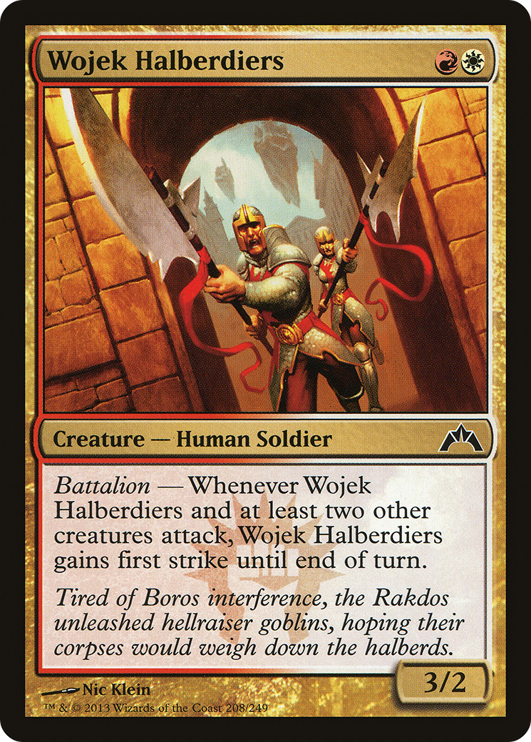 Wojek Halberdiers (208) - Gatecrash