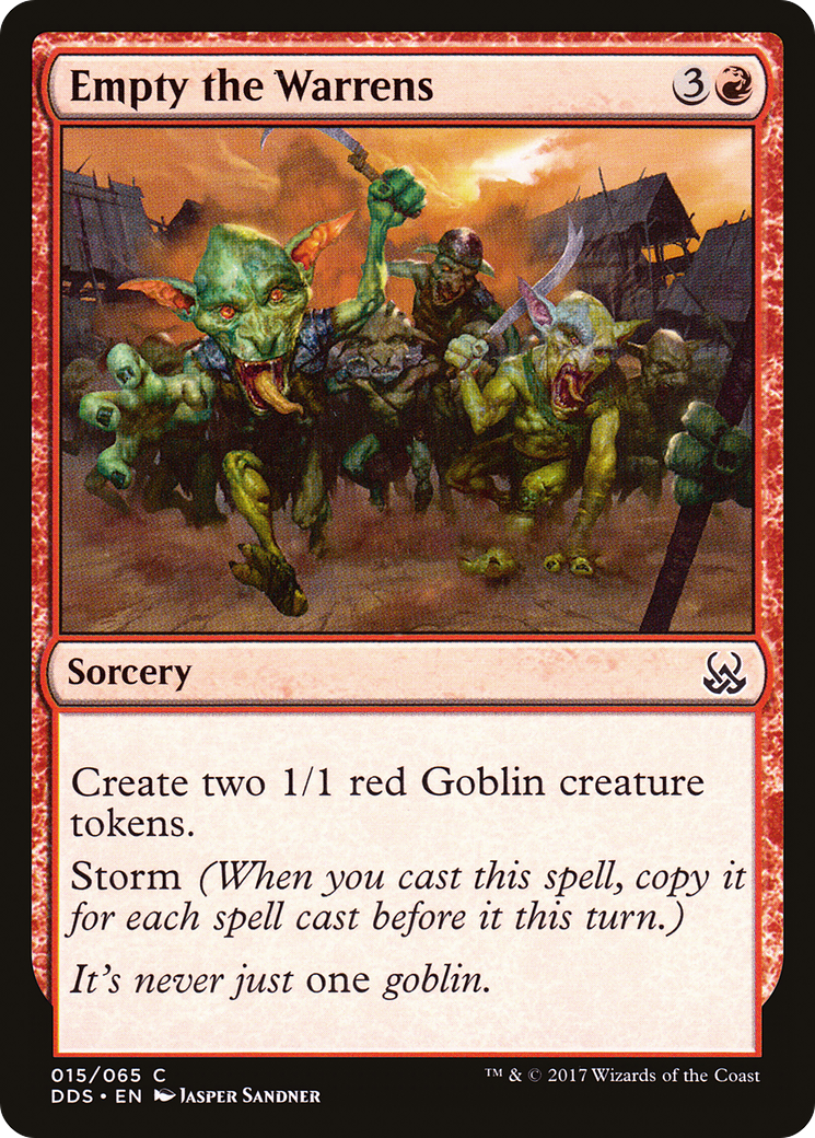Empty the Warrens (015) - Duel Decks: Mind vs. Might