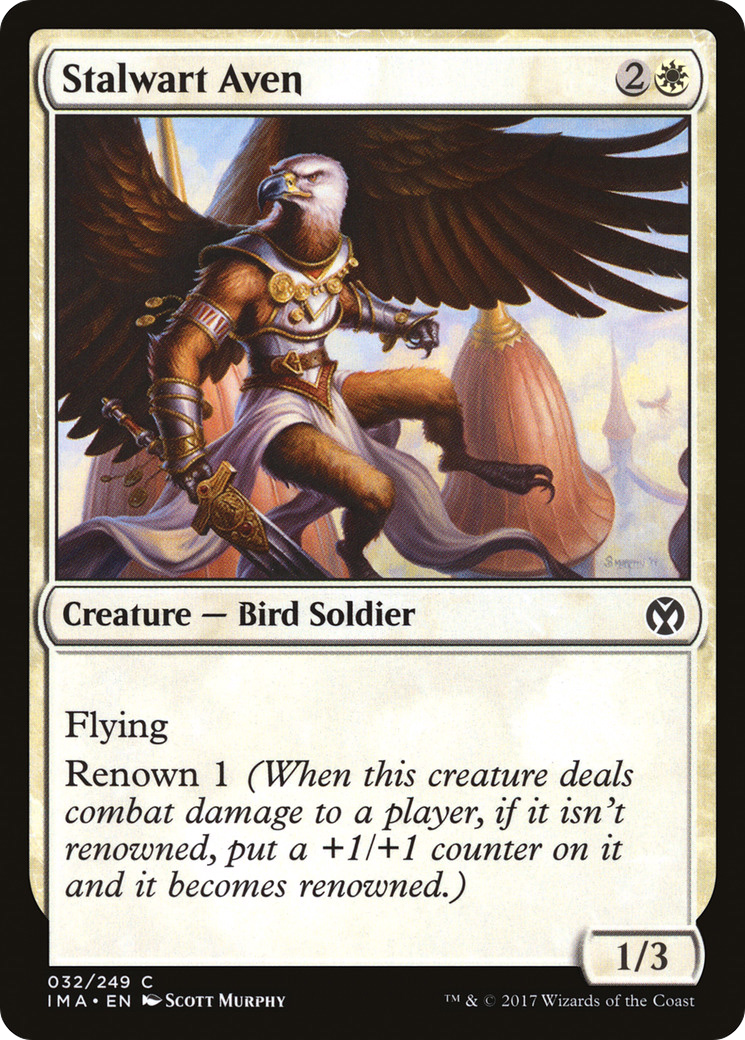 Stalwart Aven (032) - Iconic Masters