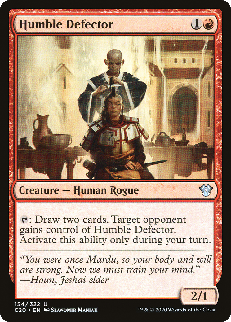 Humble Defector (154) - Commander 2020