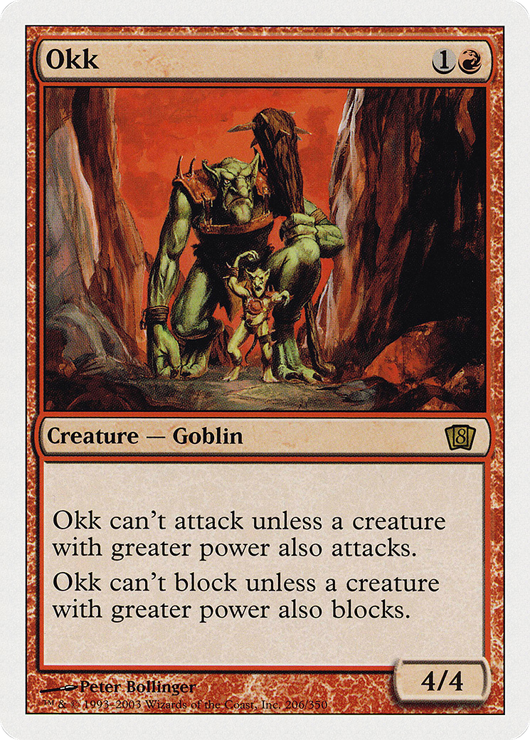 Okk (206) Foil - Eighth Edition