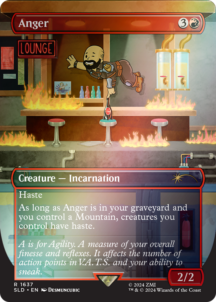 Anger (1637★) Foil - Secret Lair Drop