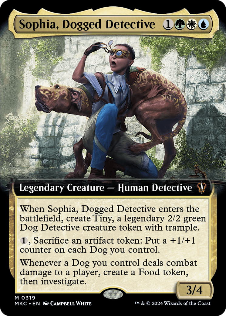 Sophia, Dogged Detective (Extended Art) (319) - Murders at Karlov Manor Commander