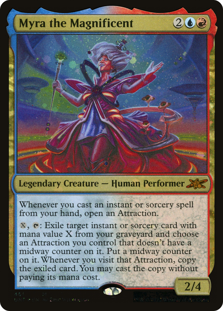 Myra the Magnificent (Galaxy Foil) (461) Foil - Unfinity