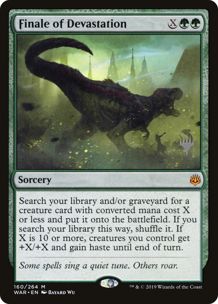 Finale of Devastation (160) Foil - War of the Spark Promos