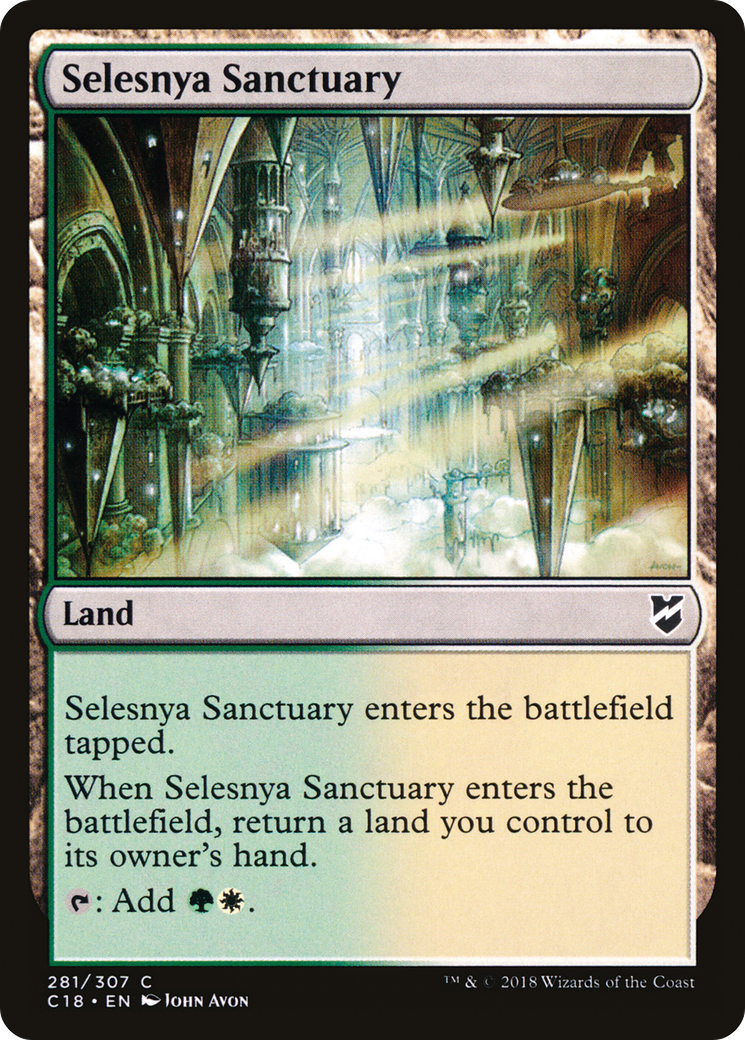 Selesnya Sanctuary (281) - Commander 2018