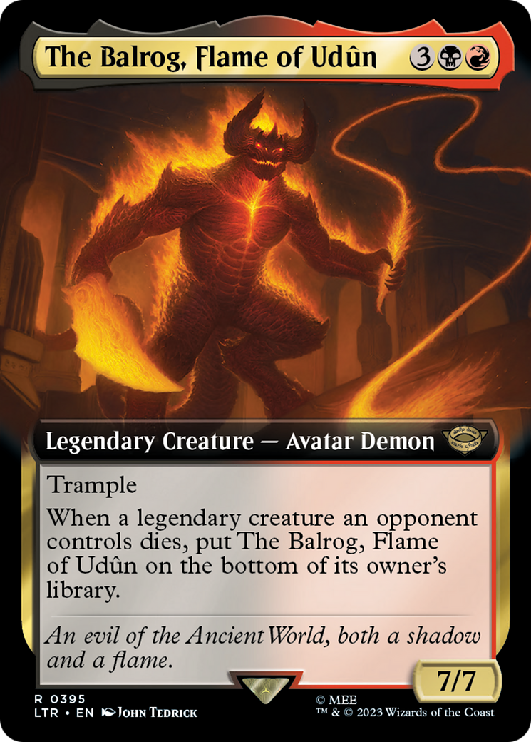 The Balrog, Flame of Udûn (Extended Art) (395) - The Lord of the Rings: Tales of Middle-earth