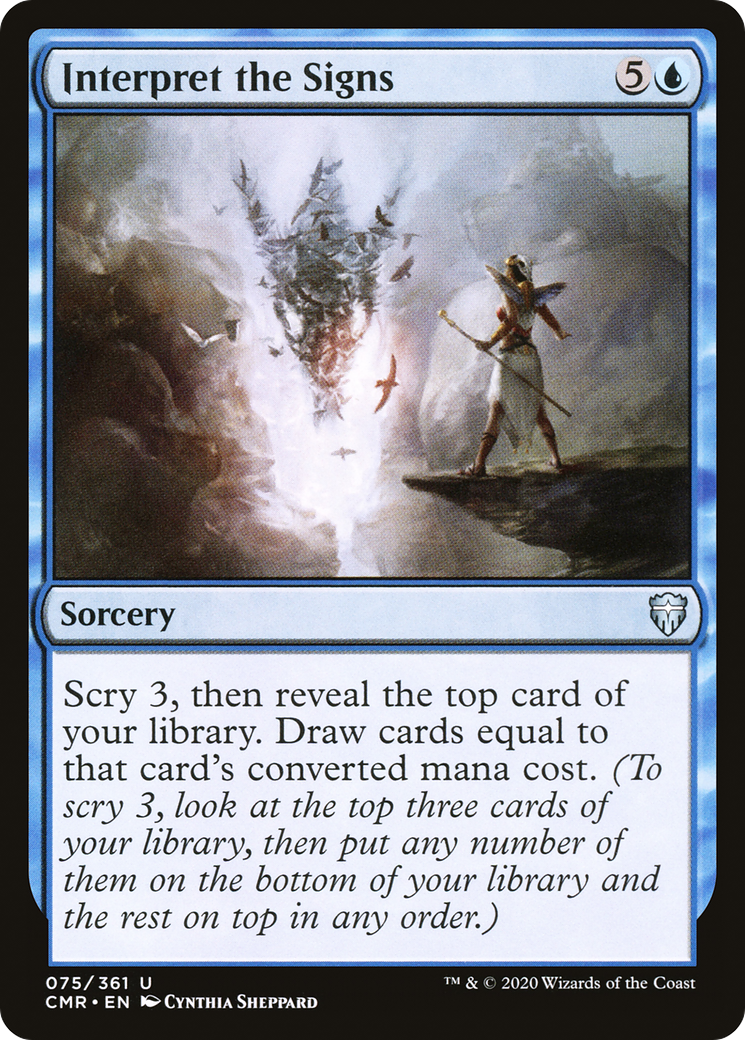 Interpret the Signs (075) - Commander Legends