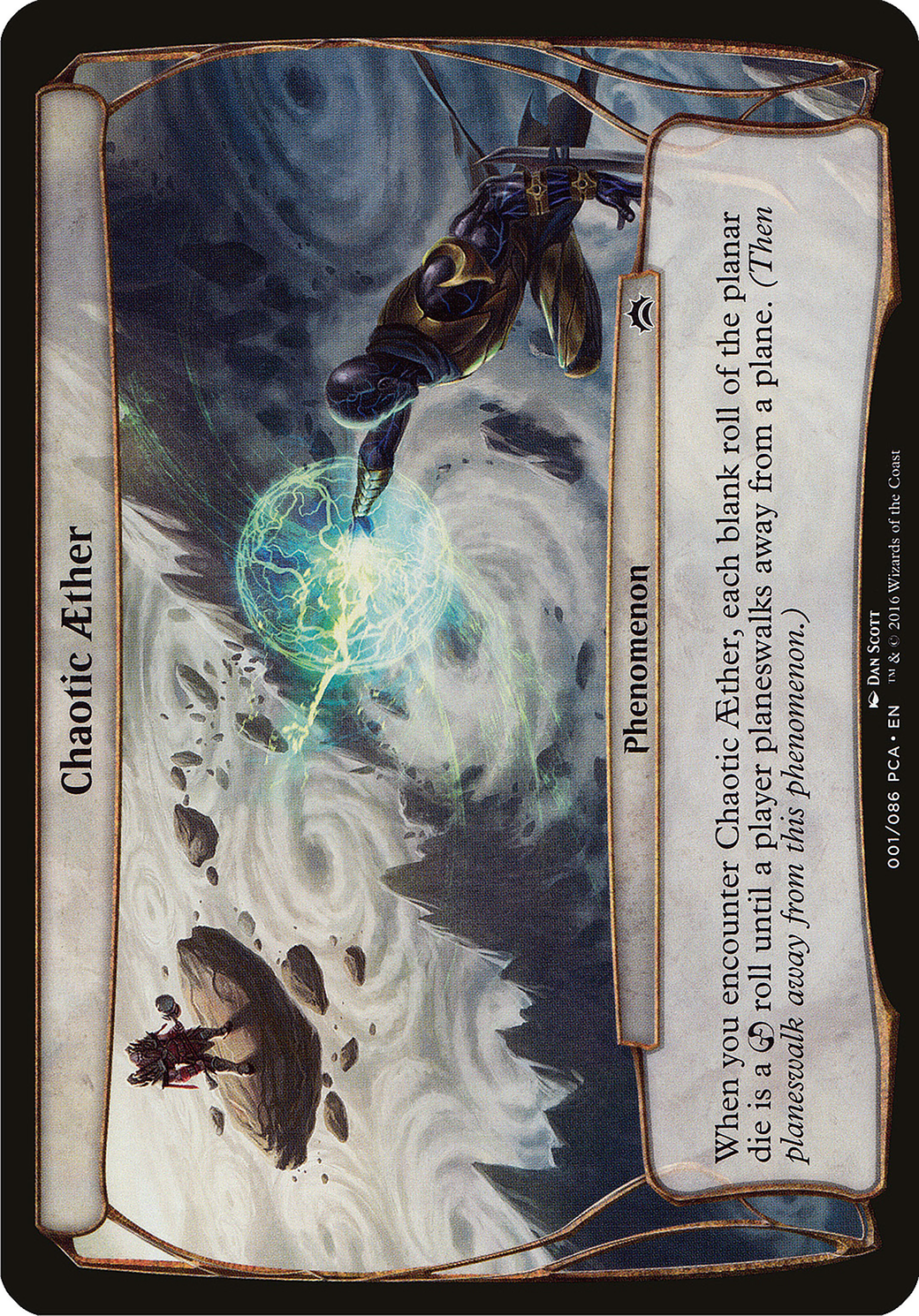Chaotic Aether (001) - Planechase Anthology Planes