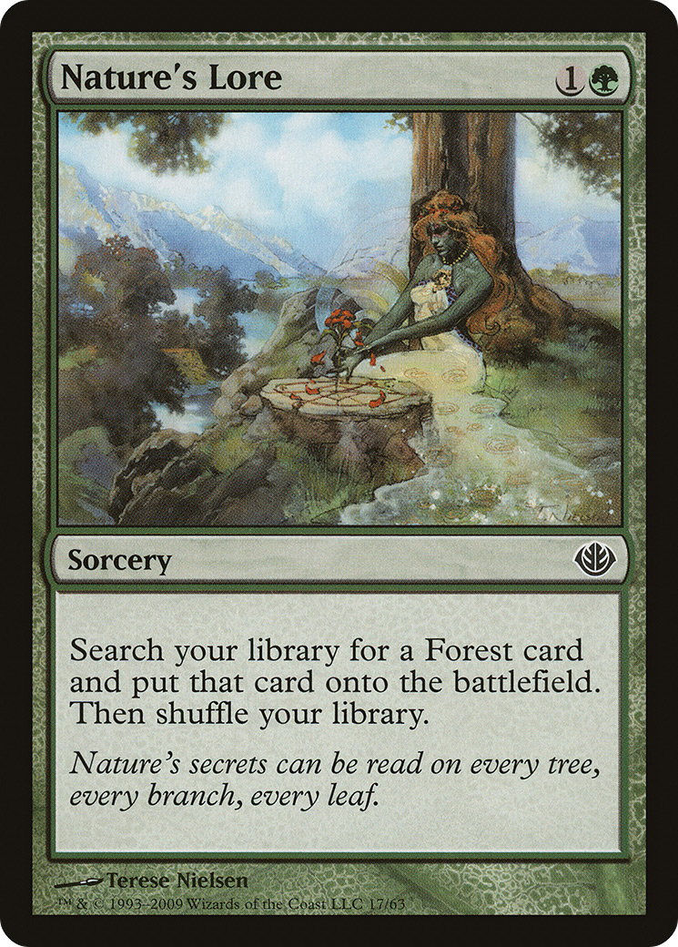 Nature's Lore (017) - Duel Decks: Garruk vs. Liliana