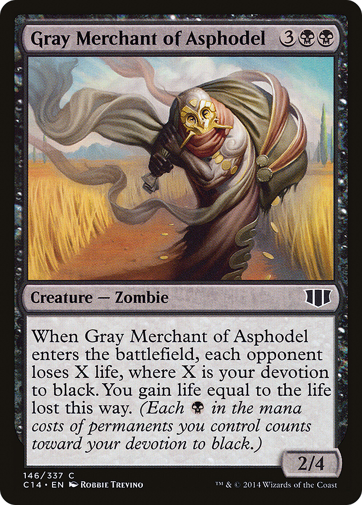 Gray Merchant of Asphodel (146) - Commander 2014