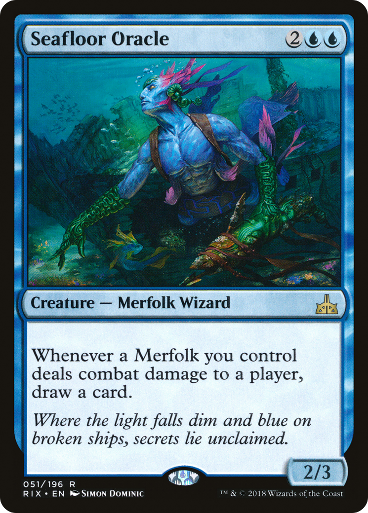Seafloor Oracle (051) - Rivals of Ixalan
