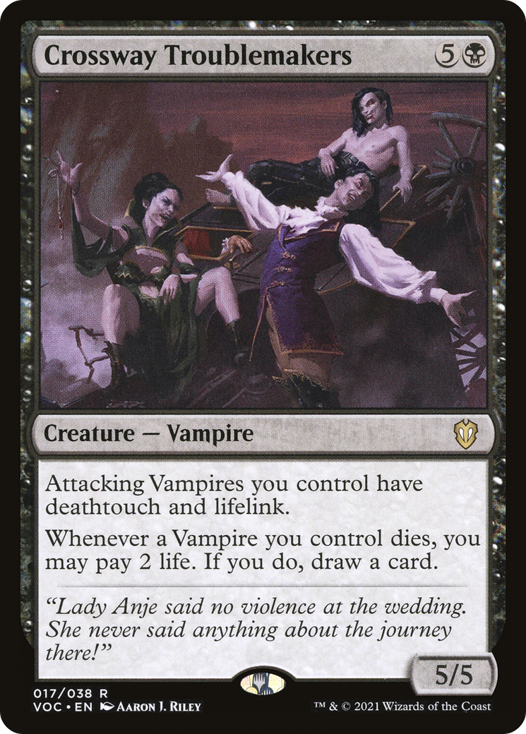 Crossway Troublemakers (017) - Crimson Vow Commander