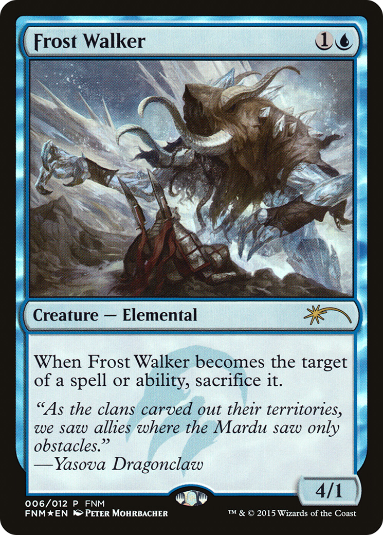 Frost Walker (006) Foil - Friday Night Magic 2015