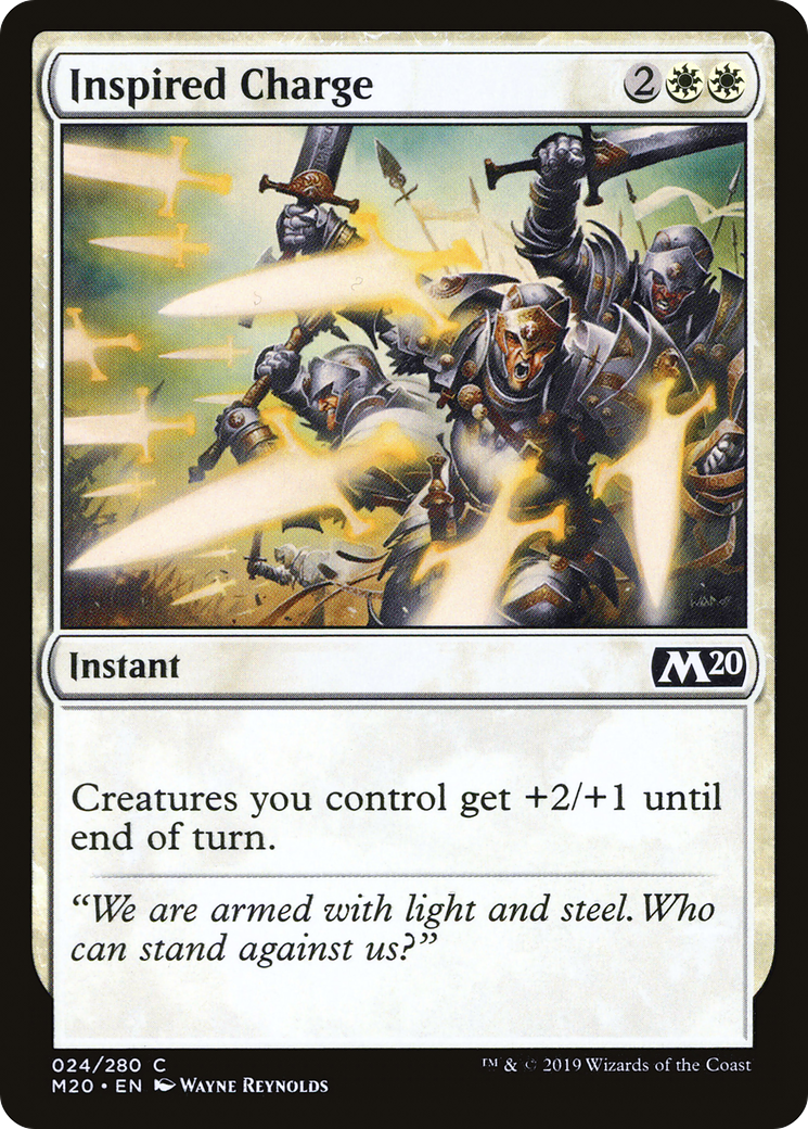 Inspired Charge (024) - Core Set 2020