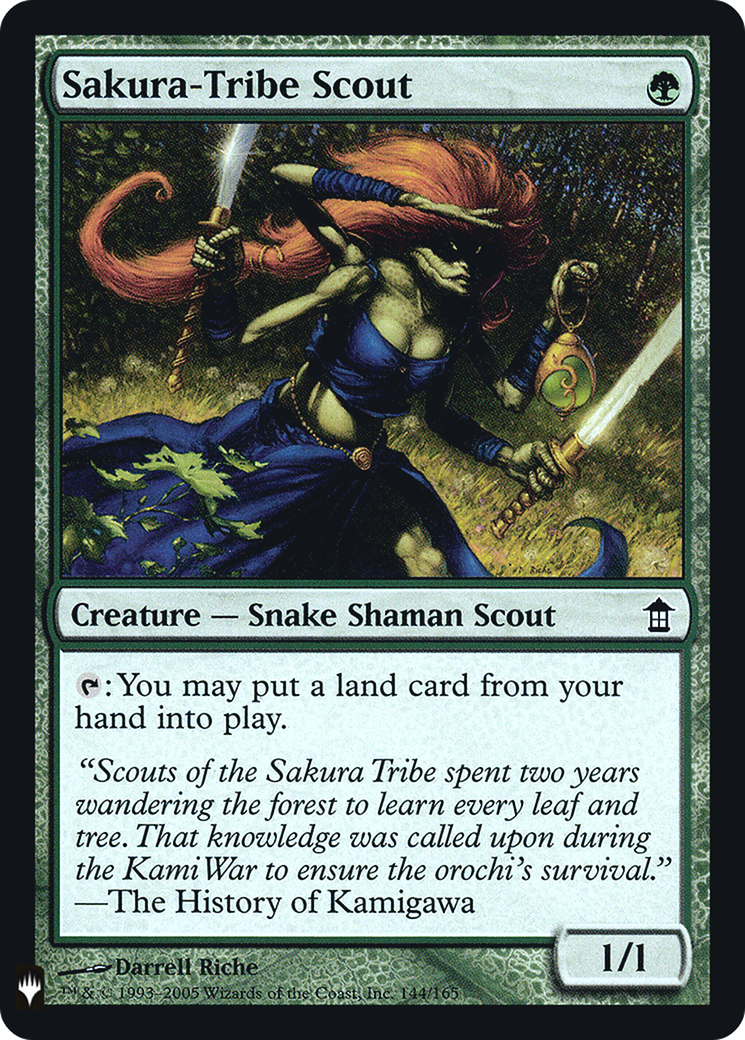 Sakura-Tribe Scout (SOK-144) Foil - The List