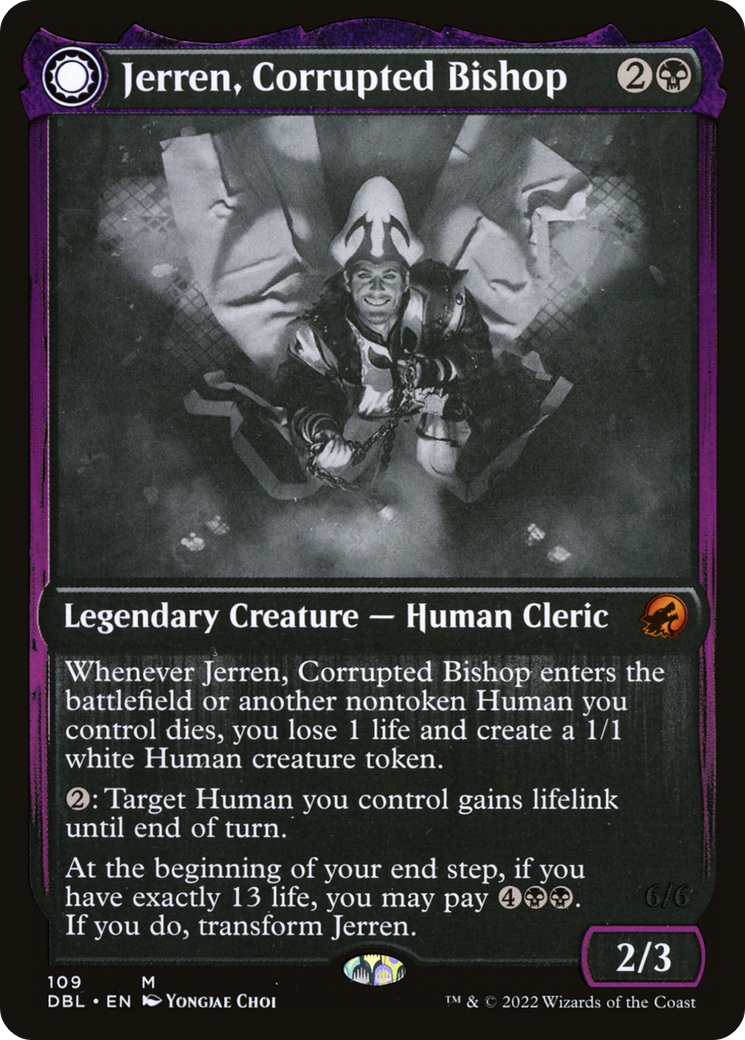 Jerren, Corrupted Bishop (109) - Innistrad: Double Feature