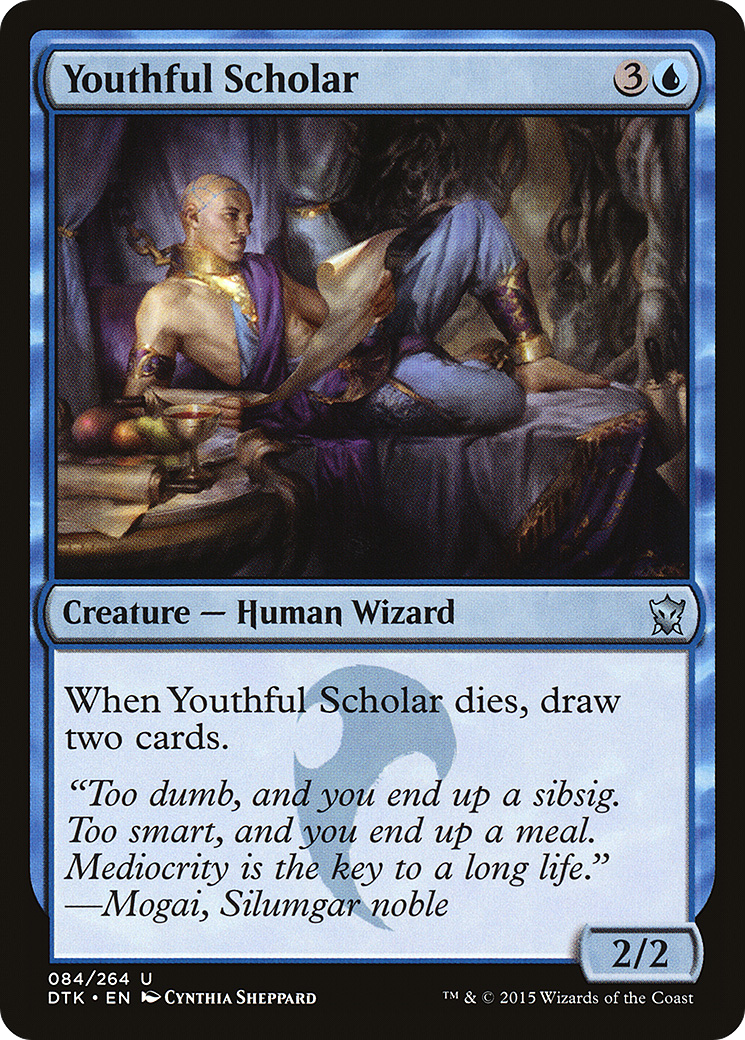 Youthful Scholar (084) Foil - Dragons of Tarkir