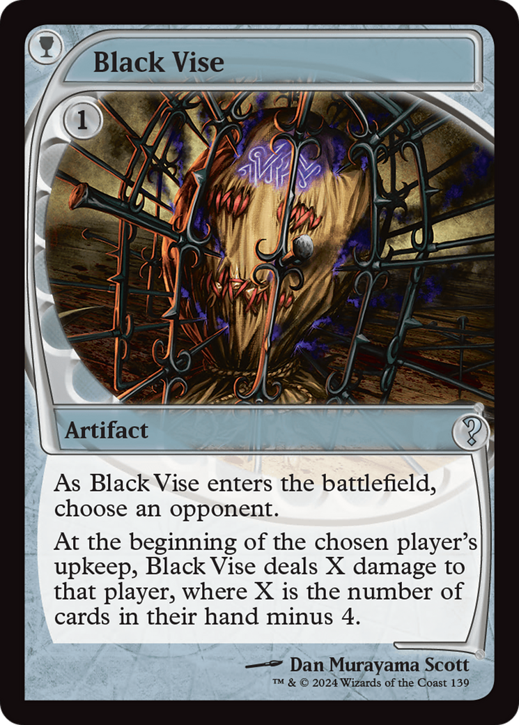 Black Vise (Future Sight) (139) - Mystery Booster 2