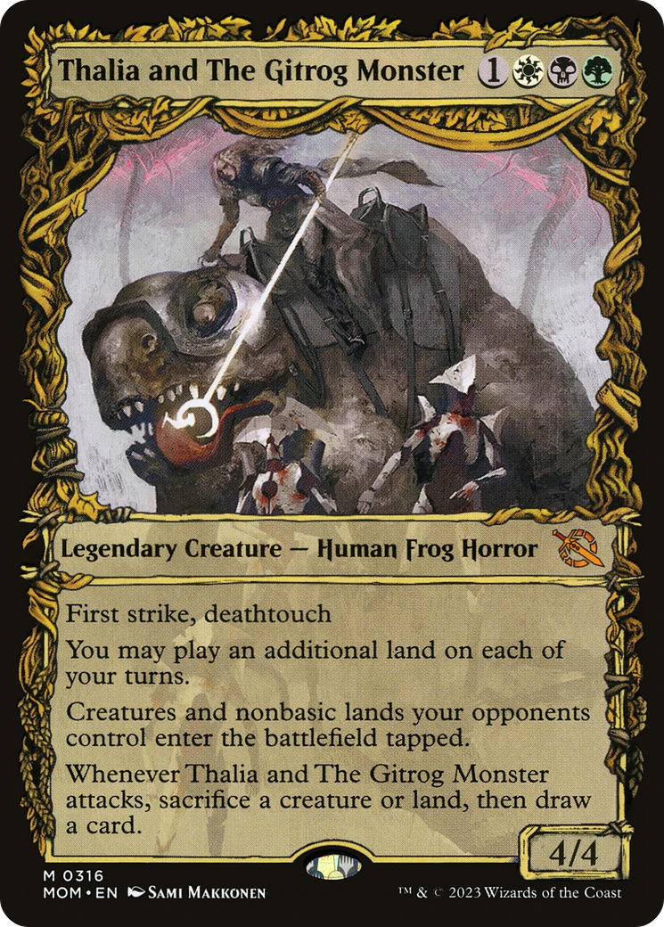 Thalia and The Gitrog Monster (Showcase) (316) - March of the Machine