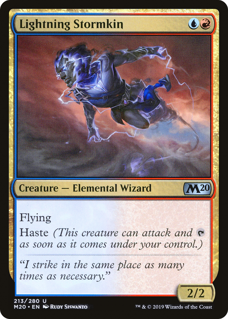 Lightning Stormkin (213) - Core Set 2020