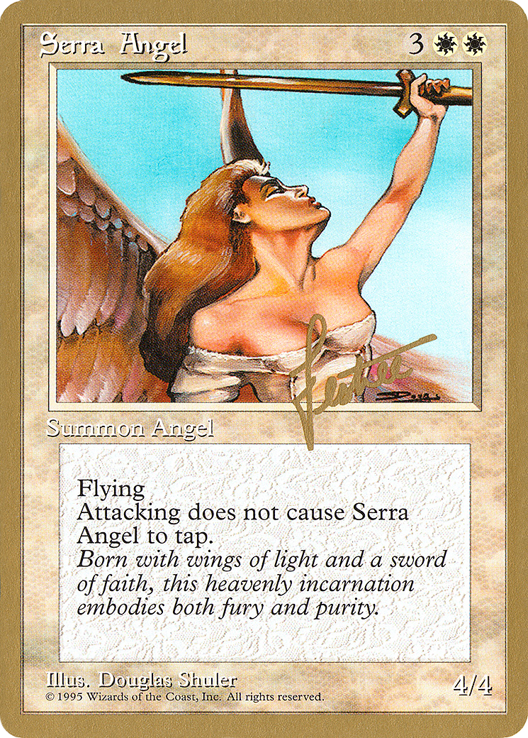 Serra Angel - 1996 Bertrand Lestree (4ED) - Pro Tour Collector Set