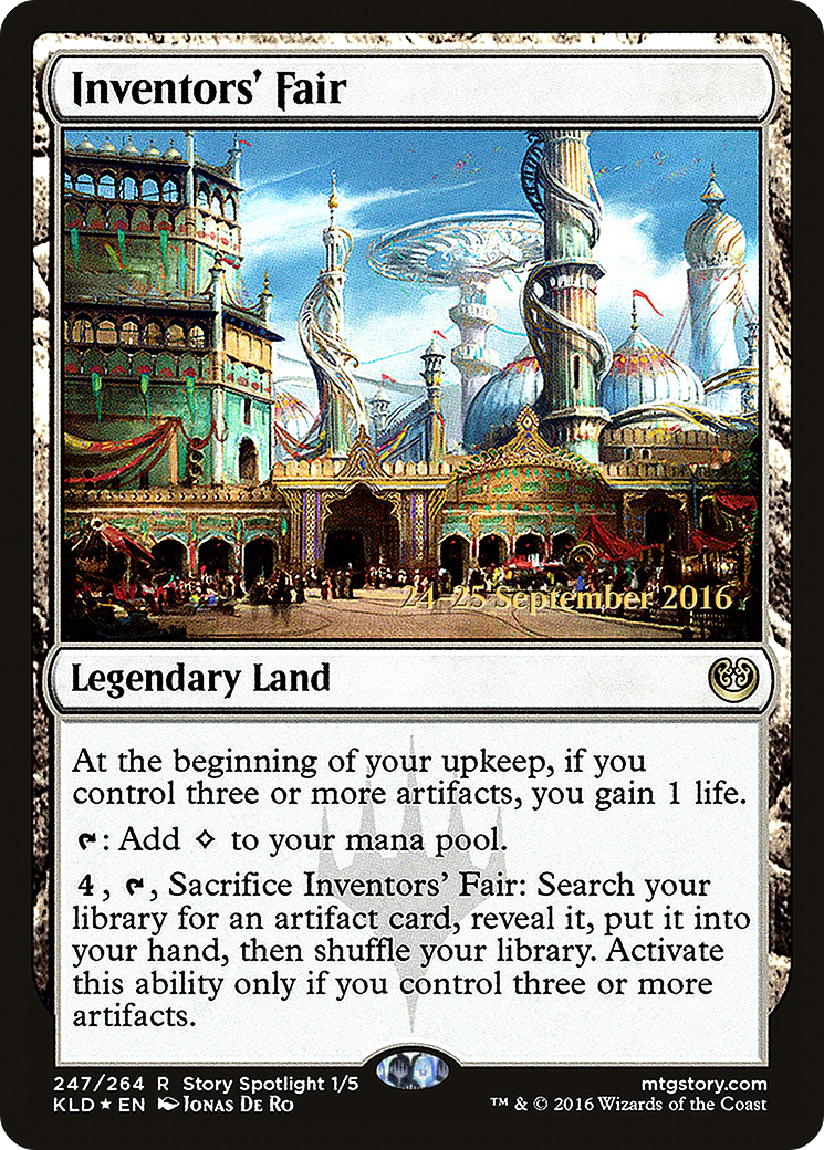 Inventors' Fair (247s) Foil - Kaladesh Promos