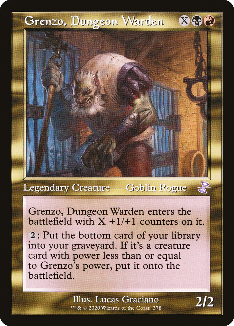 Grenzo, Dungeon Warden (Retro) (378) - Time Spiral Remastered