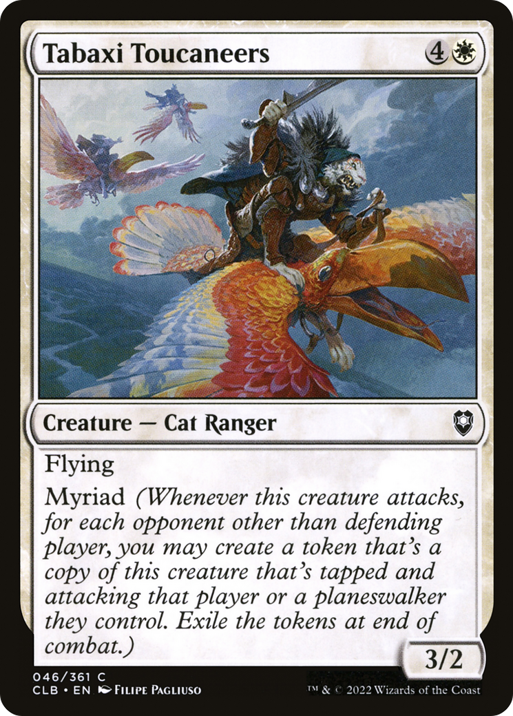 Tabaxi Toucaneers (046) - Commander Legends: Battle for Baldur's Gate