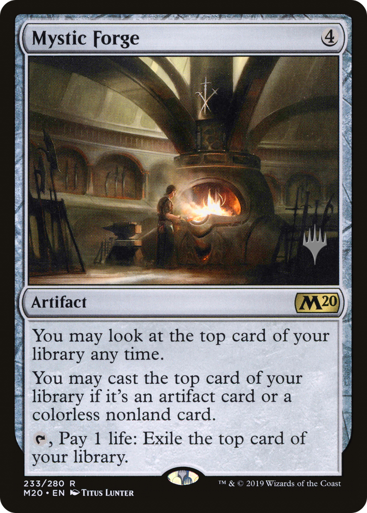 Mystic Forge (233) Foil - Core Set 2020 Promos