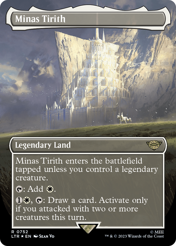 Minas Tirith (752) Foil - The Lord of the Rings: Tales of Middle-earth