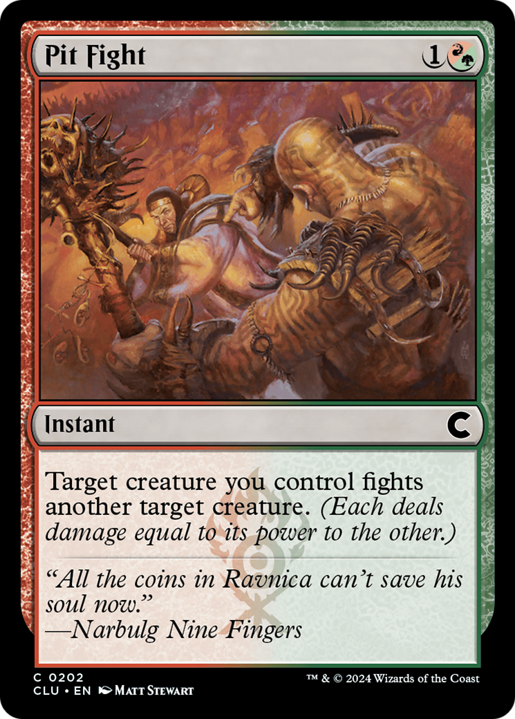 Pit Fight (202) - Ravnica: Clue Edition