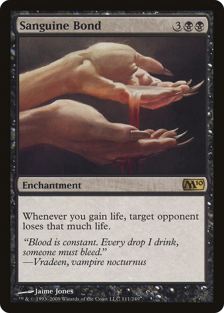 Sanguine Bond (111) Foil - Magic 2010