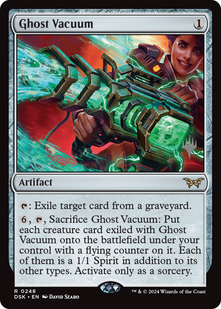 Ghost Vacuum (248) Foil - Duskmourn: House of Horror Promos