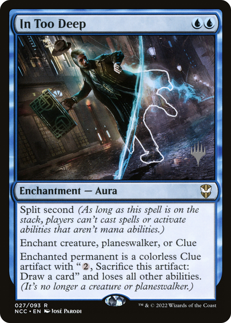 In Too Deep (27p) Foil - New Capenna Commander Promos