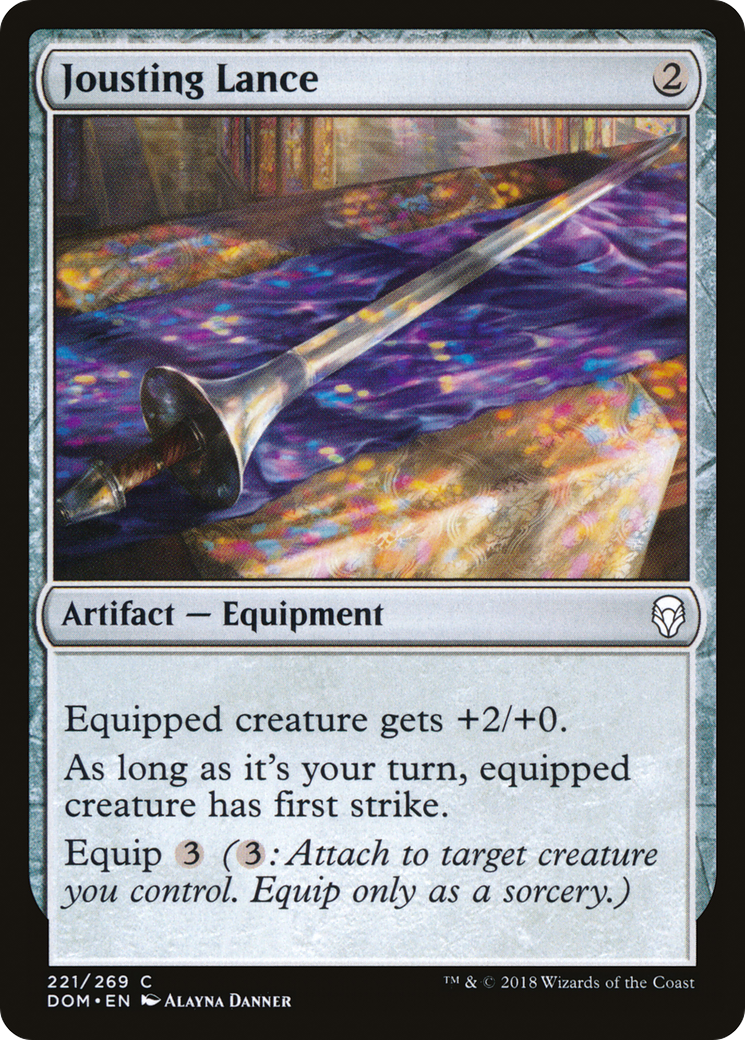 Jousting Lance (221) - Dominaria