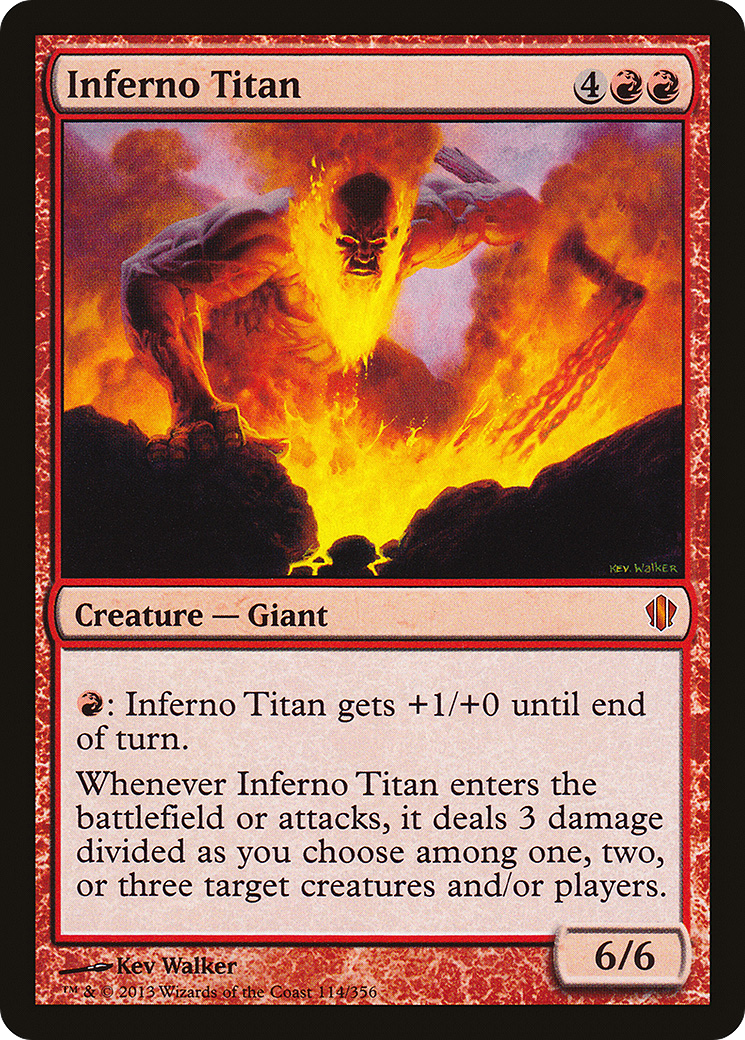 Inferno Titan (114) - Commander 2013