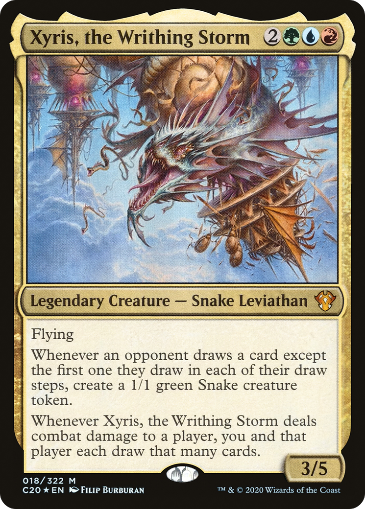 Xyris, the Writhing Storm (018) Foil - Commander 2020