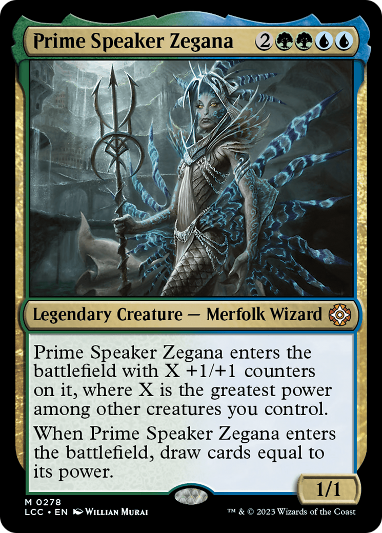 Prime Speaker Zegana (278) - The Lost Caverns of Ixalan Commander