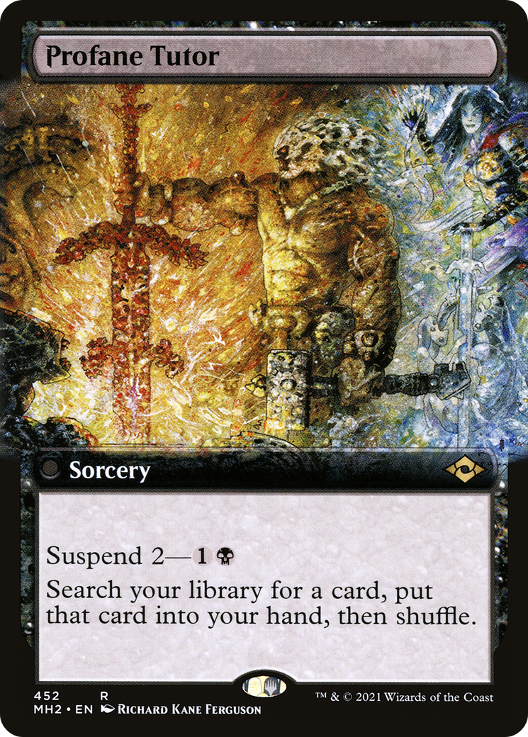 Profane Tutor (Extended Art) (452) - Modern Horizons 2